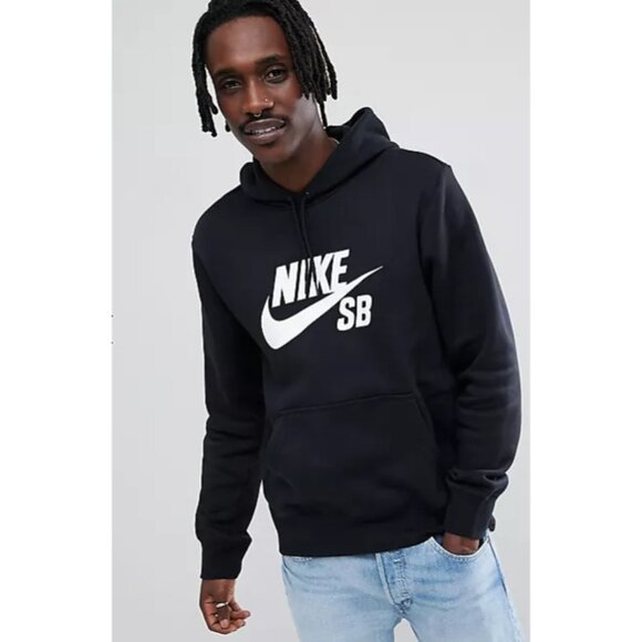 Nike Men's Black SB Icon Pullover Hoodie men’s SP - Picture 9 of 9